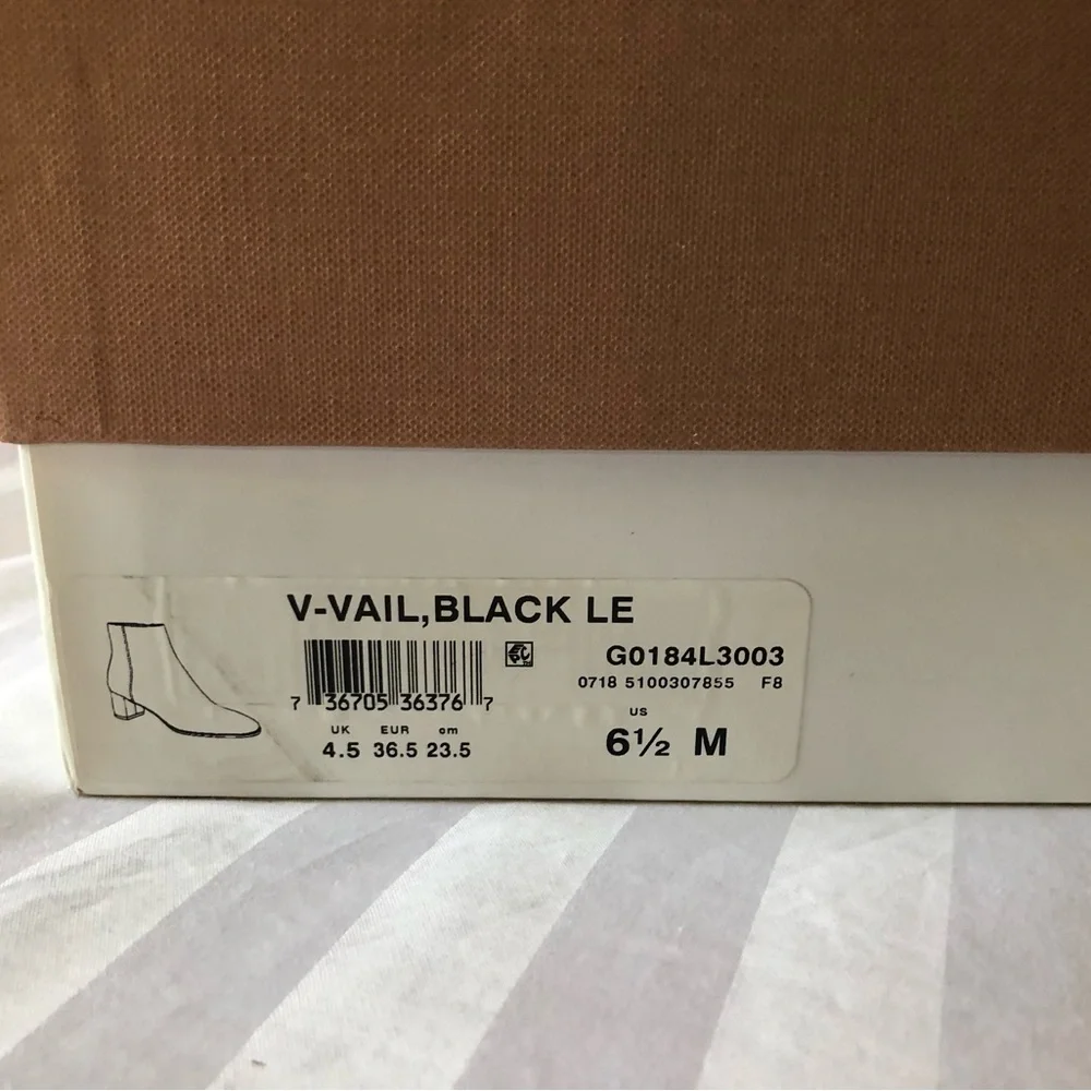 NIB Bia Spiga Black leather Vail Bootie - Picture 5 of 5